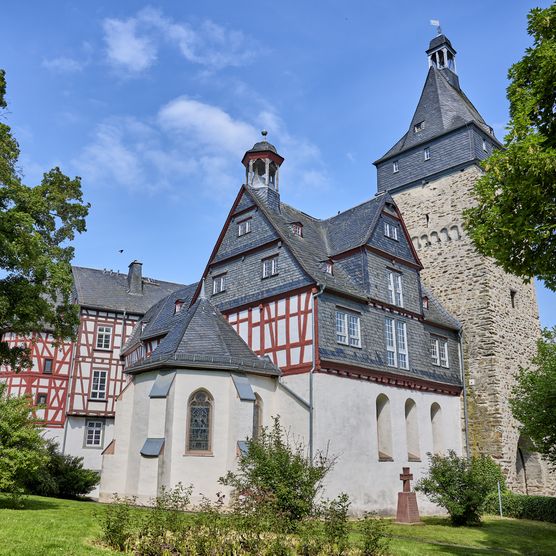Außenansicht des Amthof in Bad Camberg